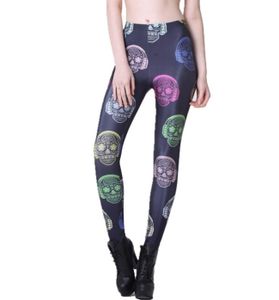 Dödskalle med Hörlurar Leggings
