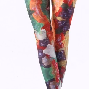 Färgglada Frukt Leggings