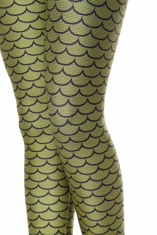 Sjöjungfru Mermaid Leggings
