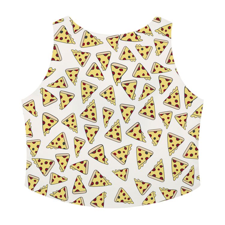 Allt jag bryr om är Pizza Crop Topp