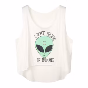 I Don't Believe Crop Topp