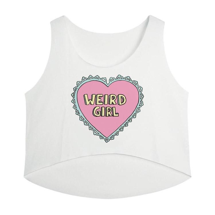 Weird Girl Crop Top