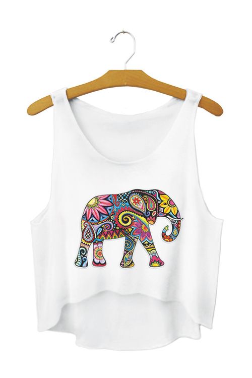 Sunny Spirit Crop Topp