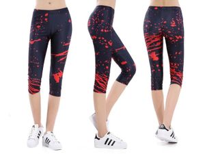 Capri Röd färg Splatter