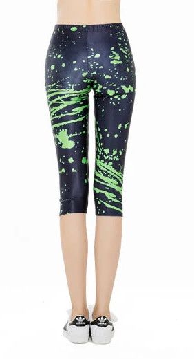 Capri grön färg Splatter