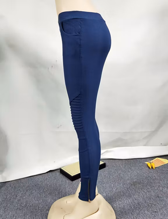 Leggings med fickor fram i 3 färger