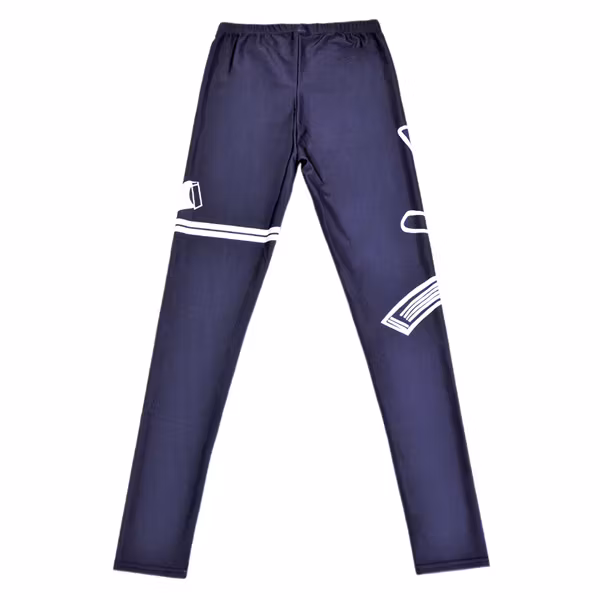 Leggings med vapen tryck
