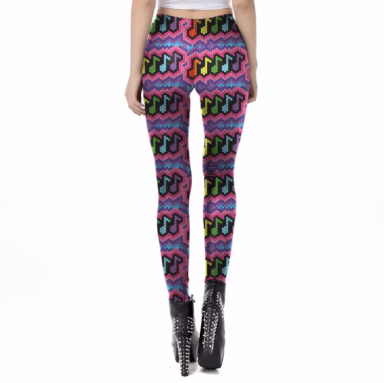 Musical Regnbågs Leggings