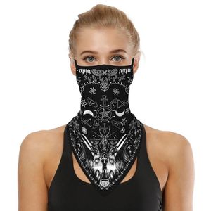 Ansiktsscarf Bandana Baklava Svart