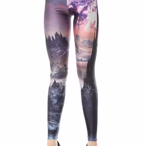 Naturmönstrade Leggings