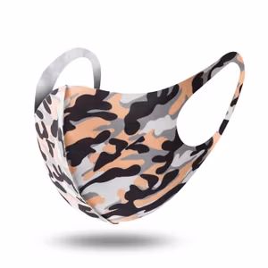 Tvättbara Munskydd i bekväm design Camouflage