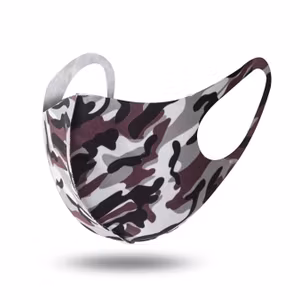 Tvättbara Munskydd i bekväm design Camouflage