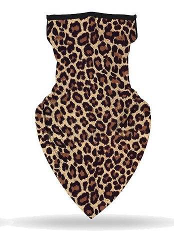 Ansiktsscarf Bandana Baklava Leopard