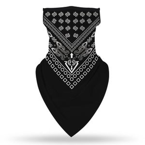 Ansiktsscarf Bandana Baklava SvartVit