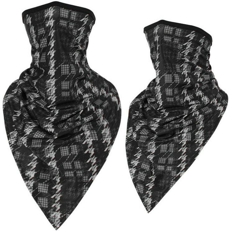 Ansiktsscarf Bandana Baklava Tvättbar Mönstrad