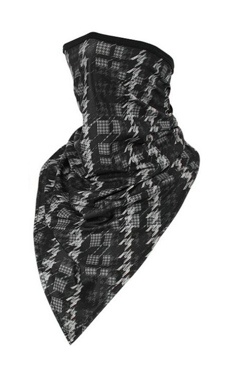 Ansiktsscarf Bandana Baklava Tvättbar Mönstrad