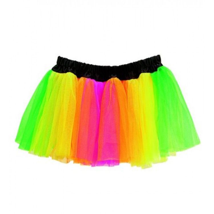 Regnbågsfärgad kjol Tutukjol Pride