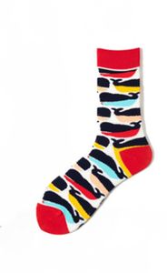 Färgglada valar strumpor sockar