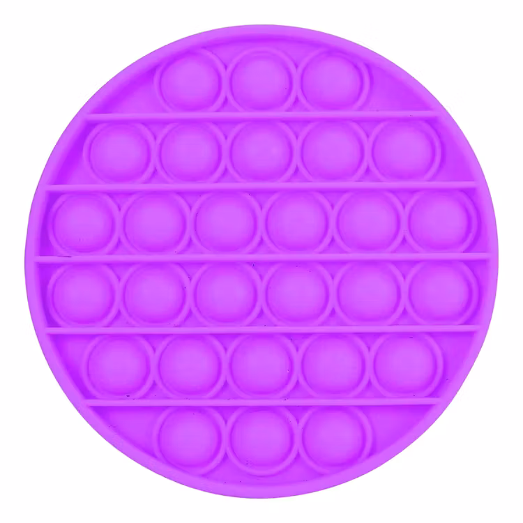 Pop It Fidget Toy Rund CE Godkänd