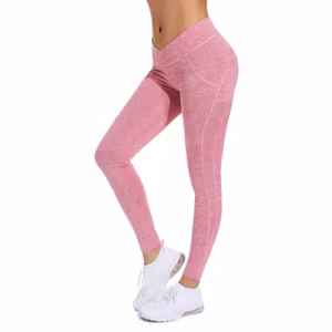 Rosa Träningsleggings