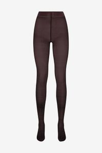 Vogue Royal Plaid 50 den Bordeaux Strumpbyxor