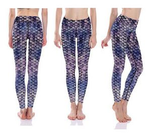 Lila Mermaid Leggings
