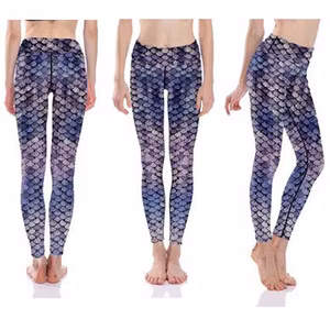 Lila Mermaid Leggings