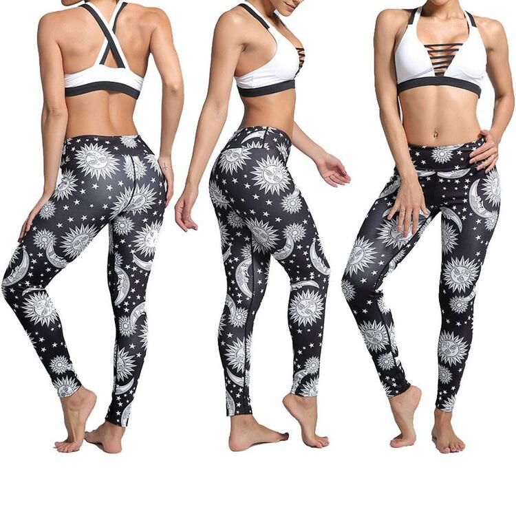 Sun and Moon Yoga Leggings