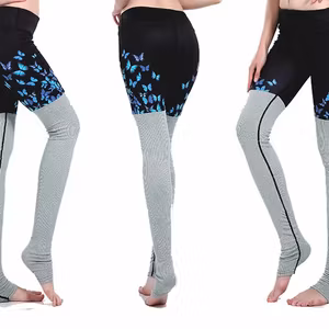 Blå fjärils Leggings