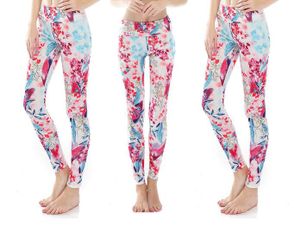 Cherry Blossom Yoga Leggings