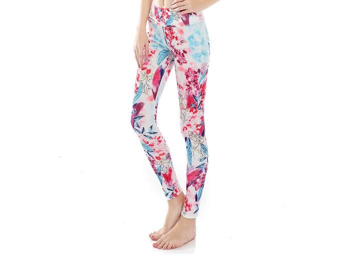 Cherry Blossom Yoga Leggings