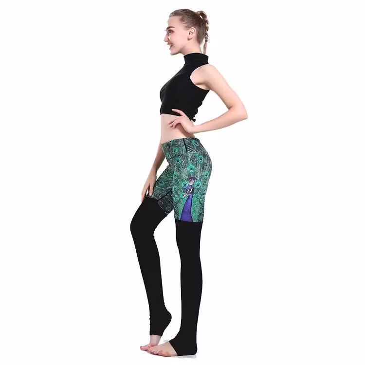 Påfågel Leggings