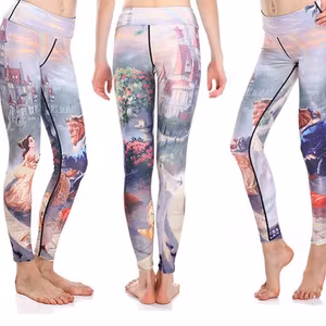 Skönheten och Odjuret Leggings