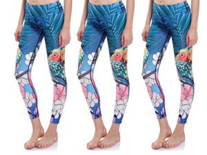 Tropisk Fågel Leggings