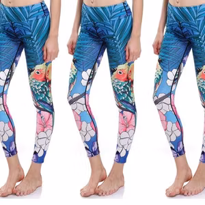 Tropisk Fågel Leggings