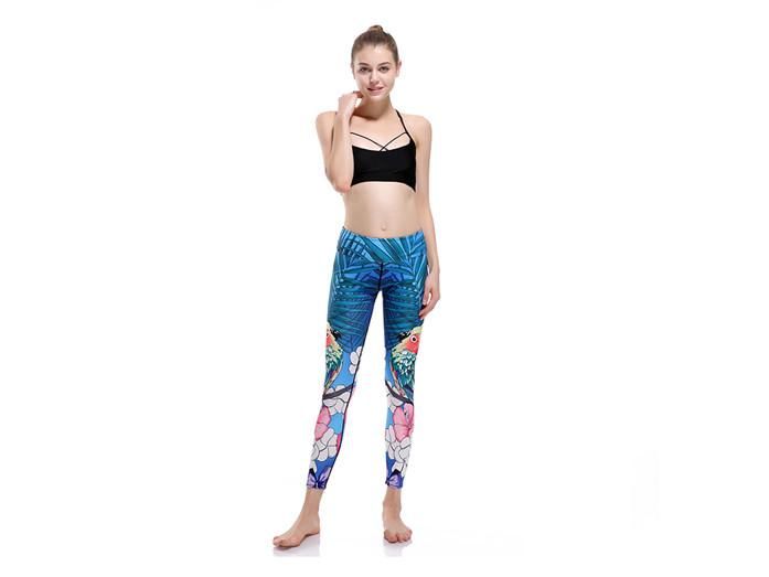 Tropisk Fågel Leggings