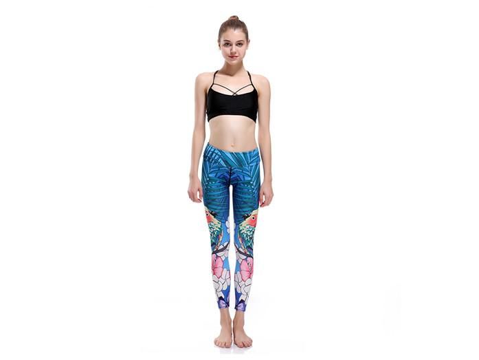 Tropisk Fågel Leggings