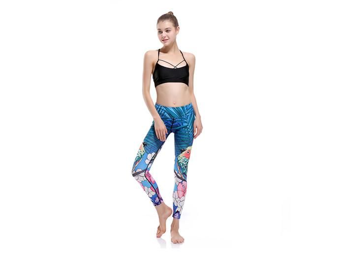 Tropisk Fågel Leggings