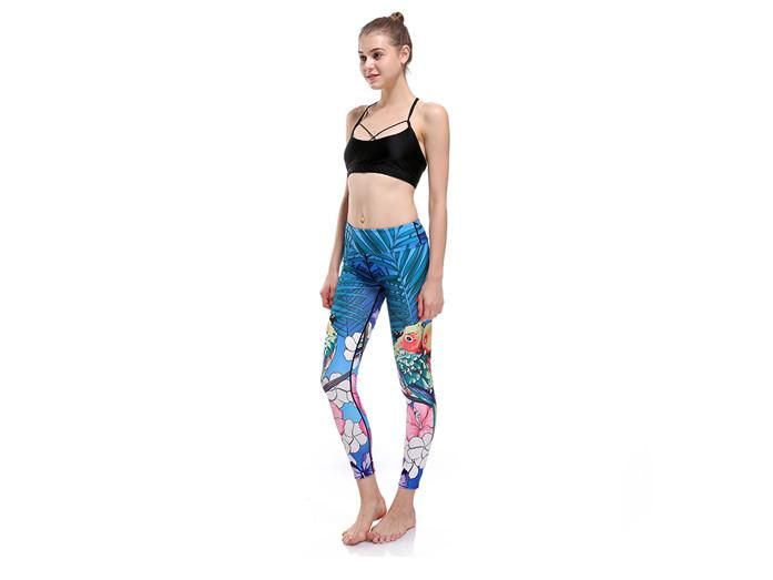Tropisk Fågel Leggings