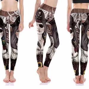 Kvinnliga Pirat Leggings