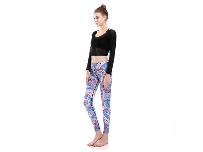 Pastel Paisley Yoga Leggings