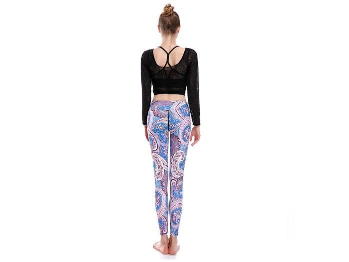 Pastel Paisley Yoga Leggings