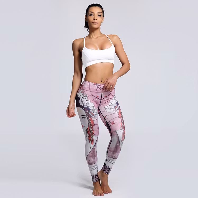 Pink Pirate Yoga Leggings