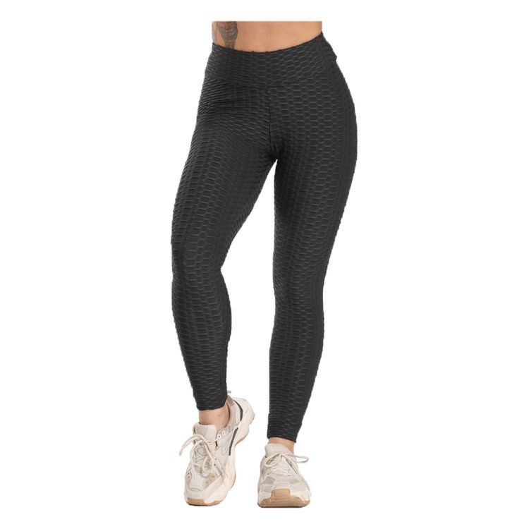 Svarta Leggings med mönster Tie Dye