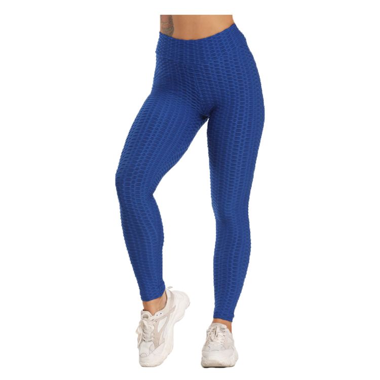 Blå Leggings med mönster Tie Dye