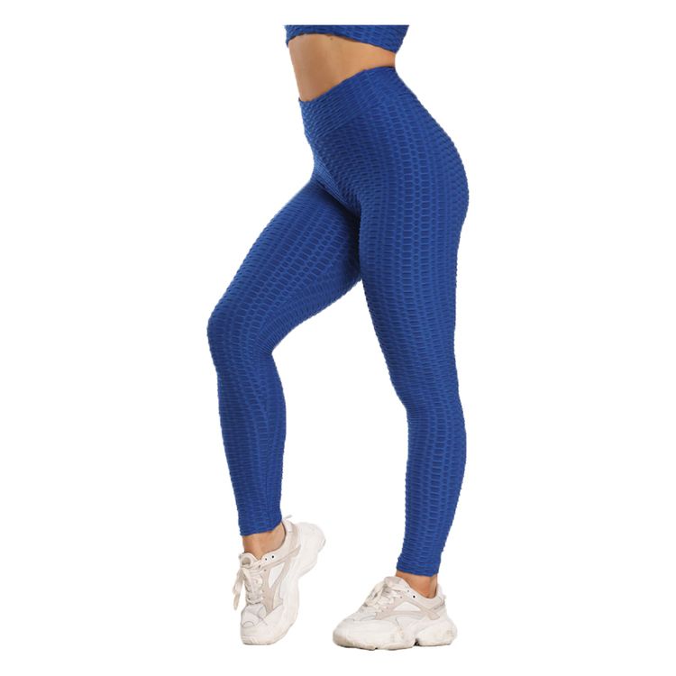 Blå Leggings med mönster Tie Dye