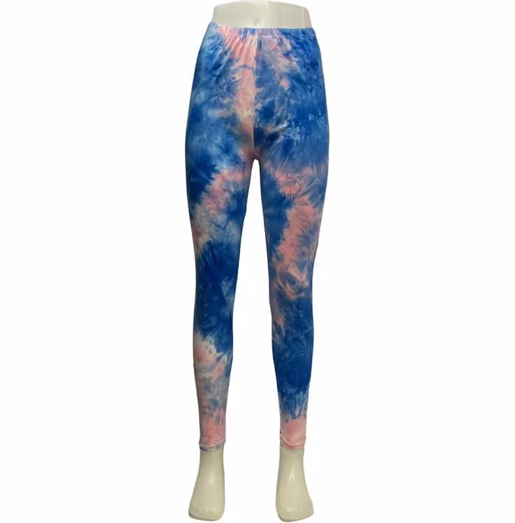 Färgglada Mönstrade Leggings