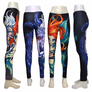 Ursula Ariel Manga Leggings