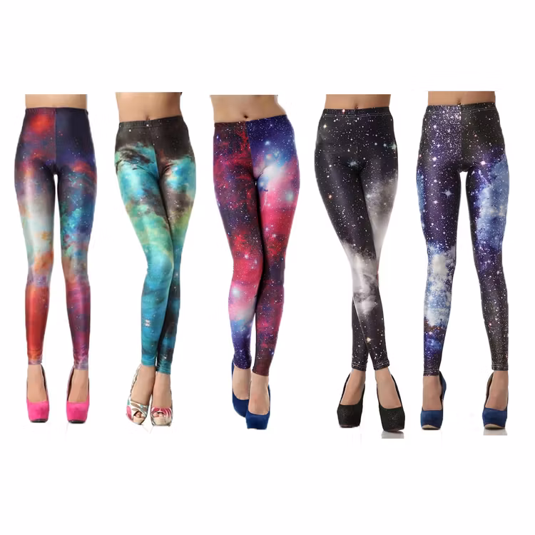 Galaxy Leggings i flera färger