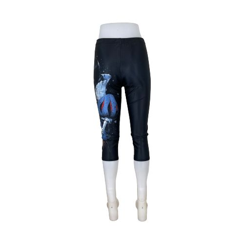 Skelett Flickan Capri Leggings
